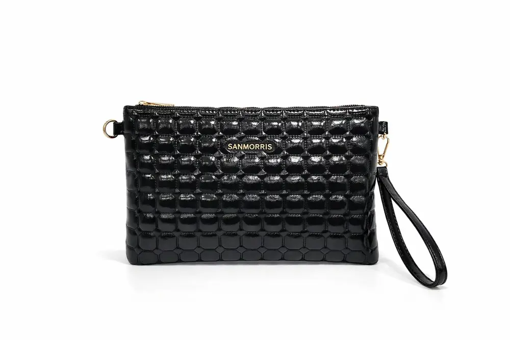 Kadın Suni Deri Ayarlanabilir Çapraz Ve El Askılı Portföy, Clutch