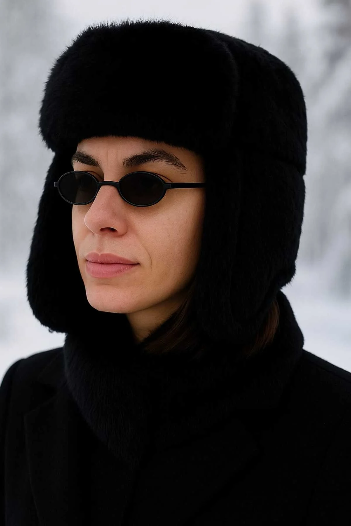 Kadın Suni Kürk Ushanka Peluş Şapka – Siyah & Krem & Beyaz Renk Klipsli Pilot Şapka Bere Seçenekleri Kadın Suni Kürk Ushanka Peluş Şapka – Siyah & Krem & Beyaz Renk Klipsli Pilot Şapka Bere Seçenekleri