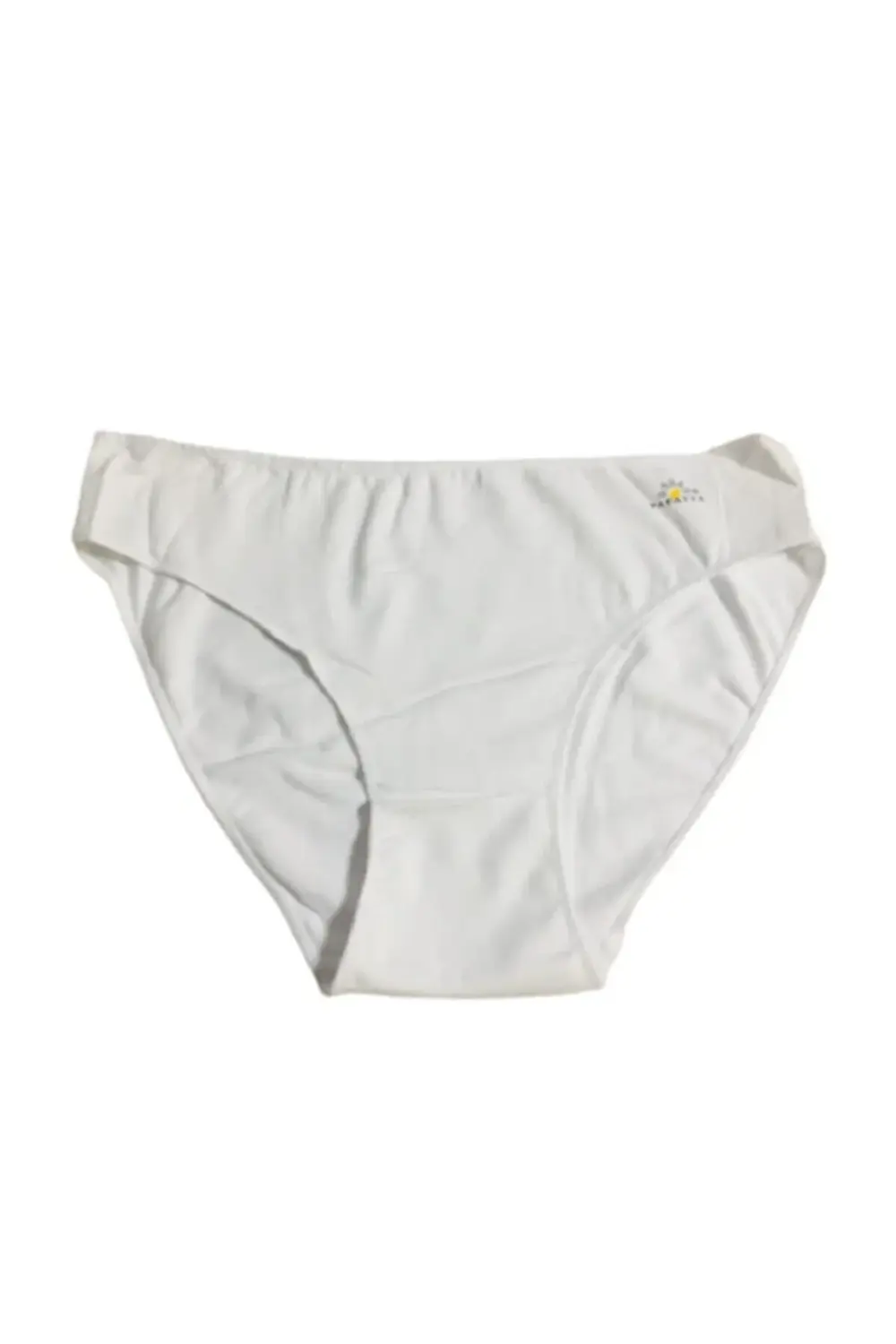 Kadın Süper Ince Özel Lastik Külot Beyaz 4161-