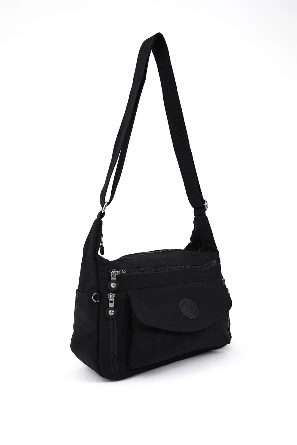 Kadın Suya Dayanıklı Krinkıl Kumaş Çok Gözlü Ayarlanabilir Çapraz