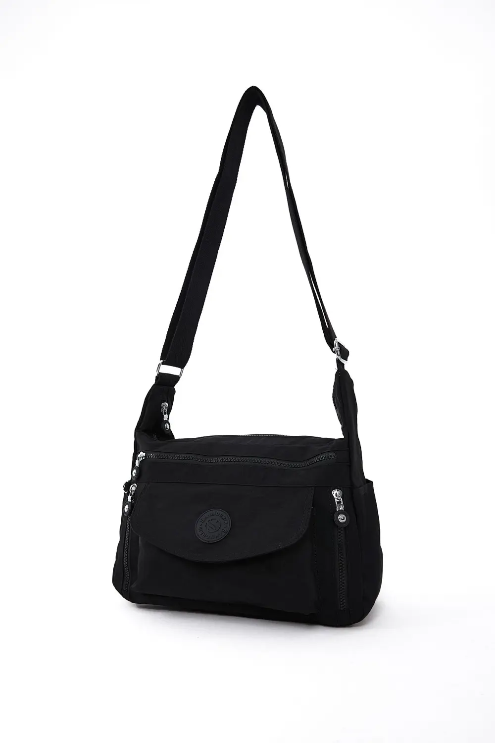 Kadın Suya Dayanıklı Krinkıl Kumaş Çok Gözlü Ayarlanabilir Çapraz