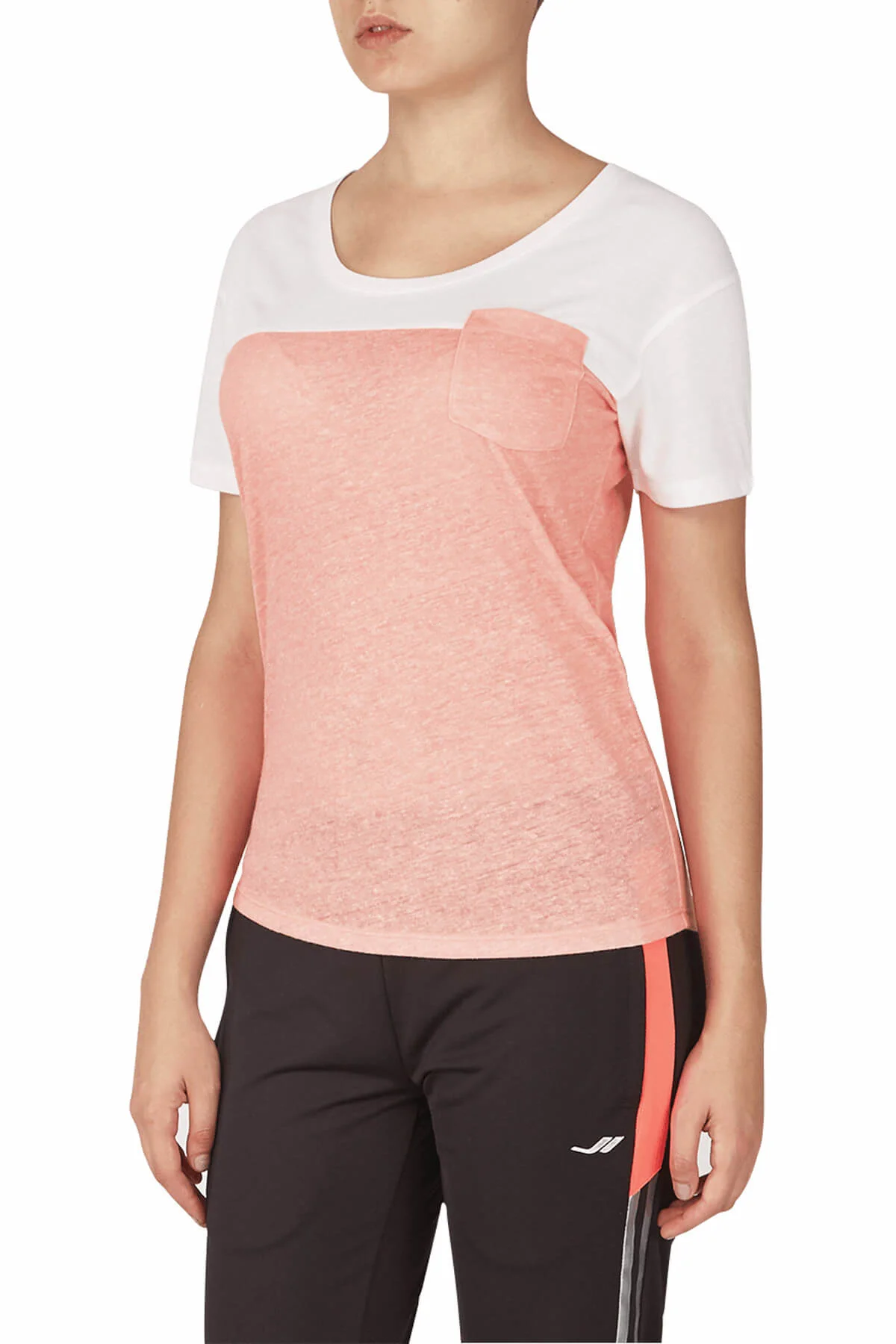 Kadın T-shirt - 17Y-2177 - 17YTBS002177-YAV