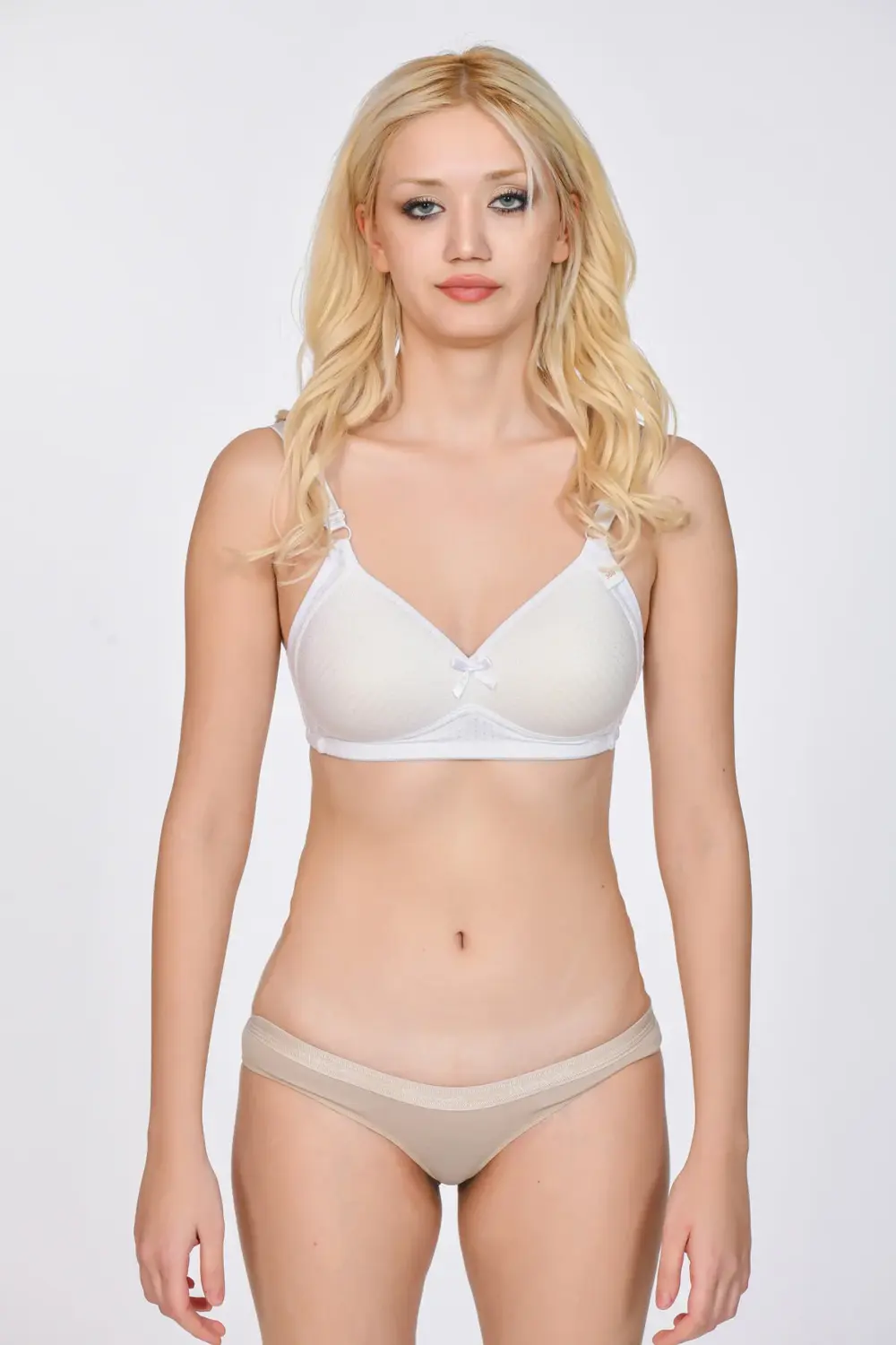 Kadın Tanga Külot Vizon 3'lü Paket