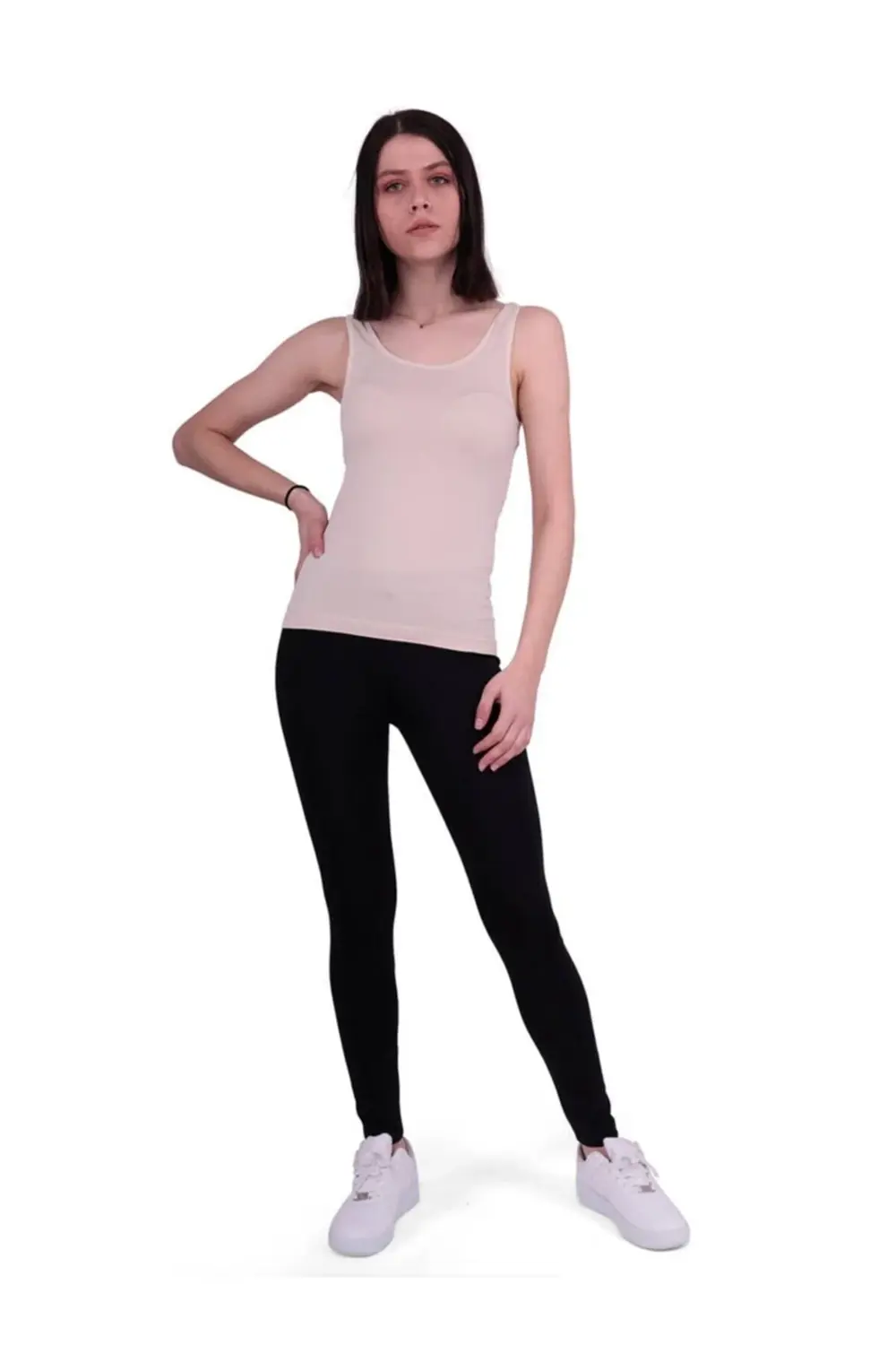 Kadın Ten Dikişsiz Atlet 14002