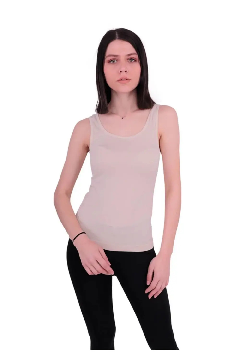 Kadın Ten Dikişsiz Atlet 14002