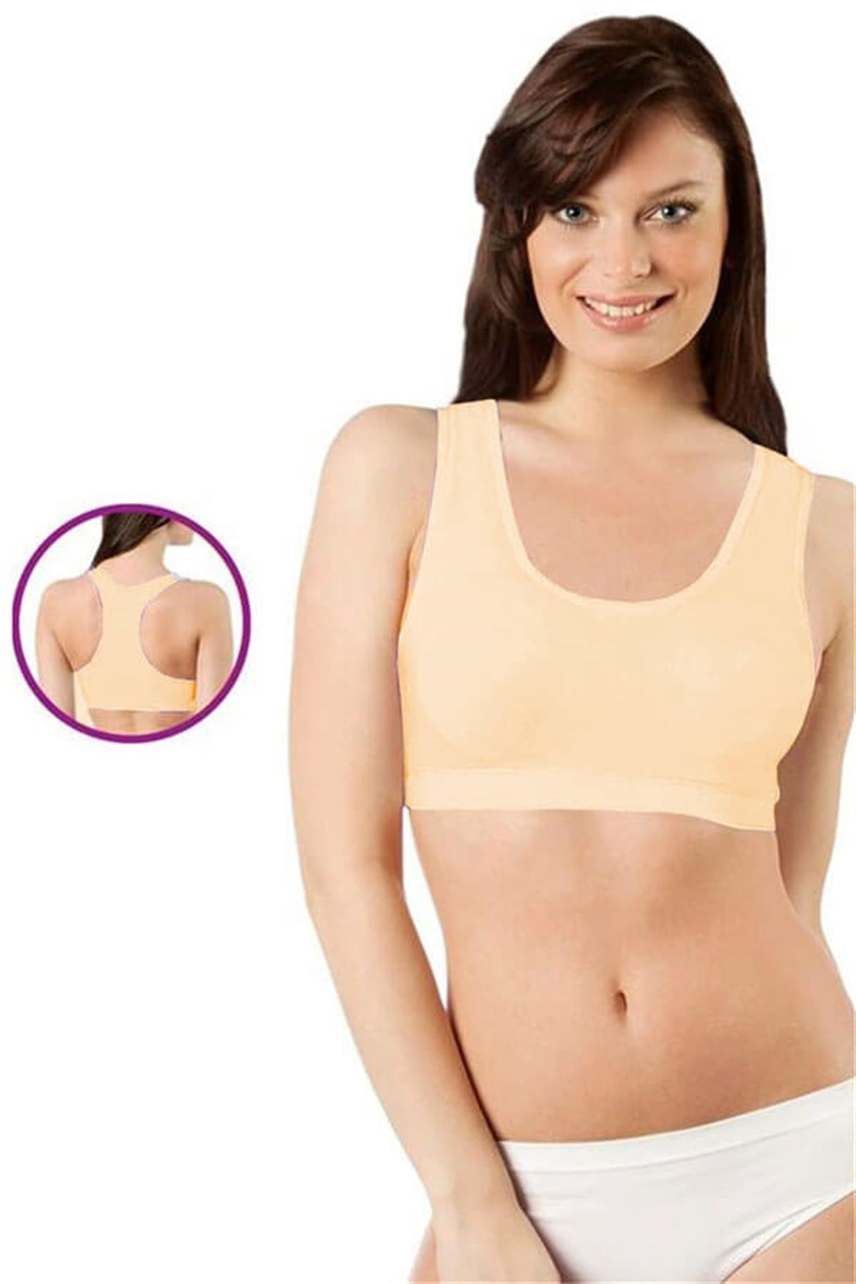 Kadın Ten Elit Life Destekli Sporcu Büstiyer