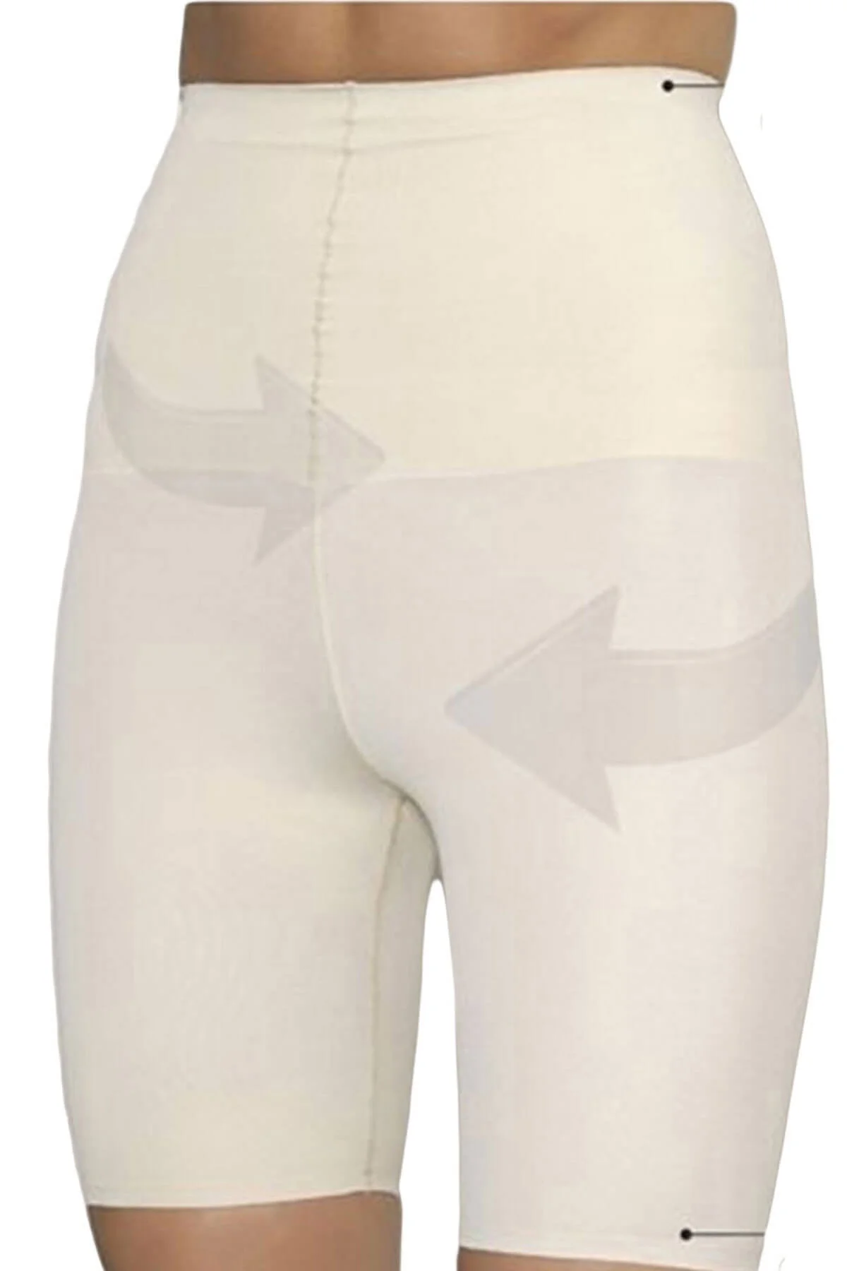 Kadın Ten Göbek Toparlayıcı Şort 4007