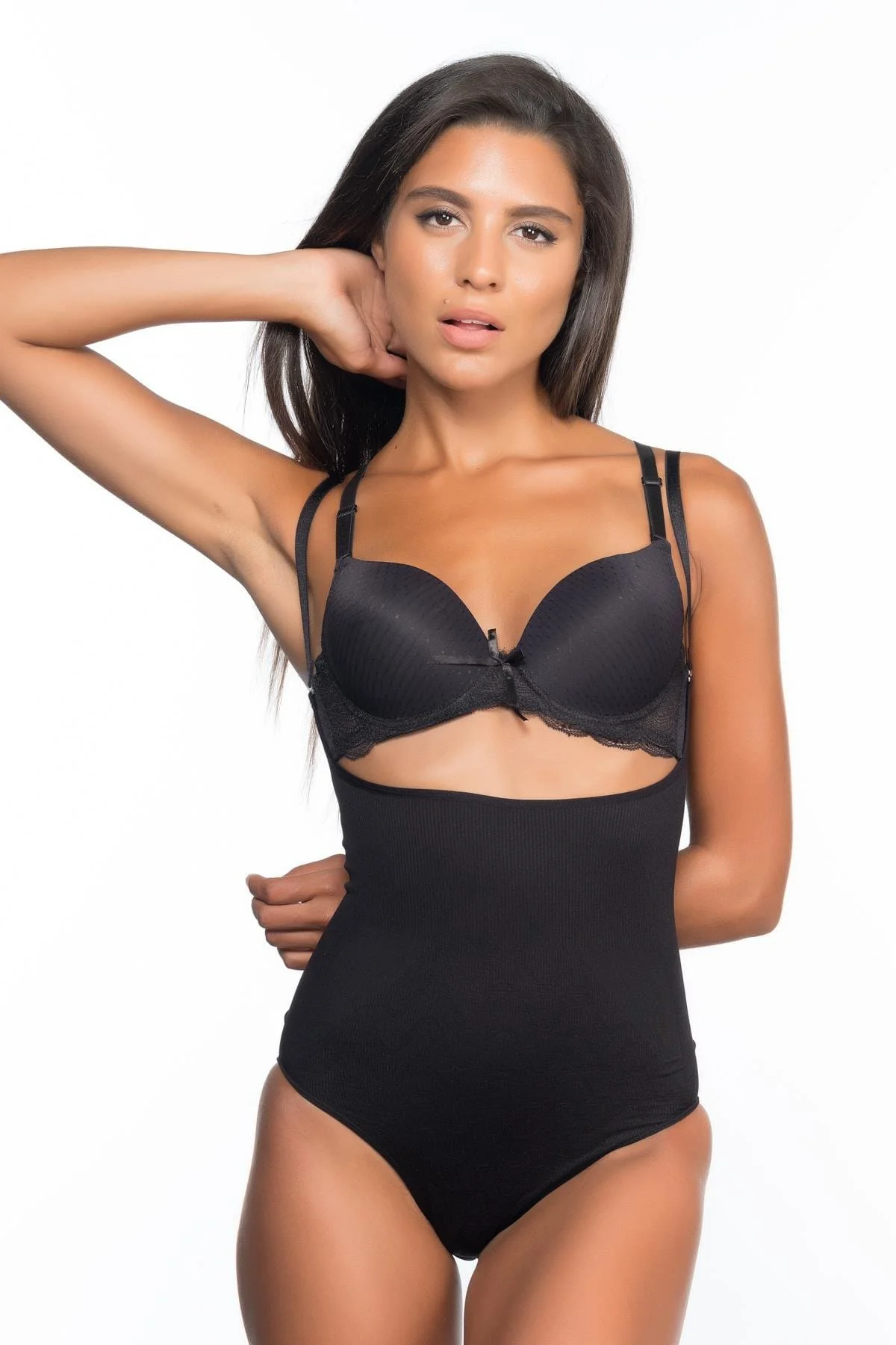 Kadın Ten Göğsü Açık Slip Boy Korse MI17SKR00010