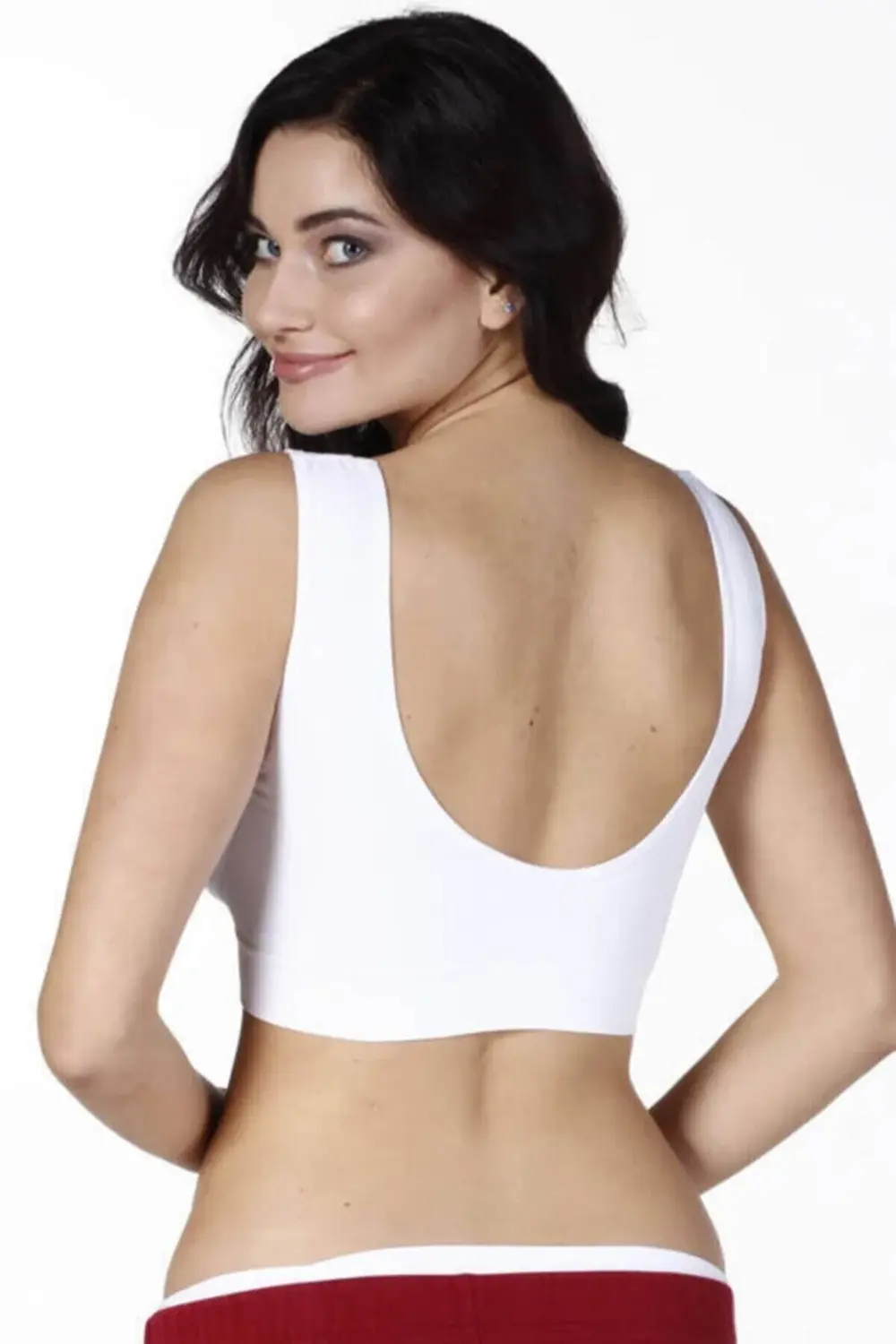 Kadın Ten Kalın Askılı Dikişsiz Büstiyer 5318