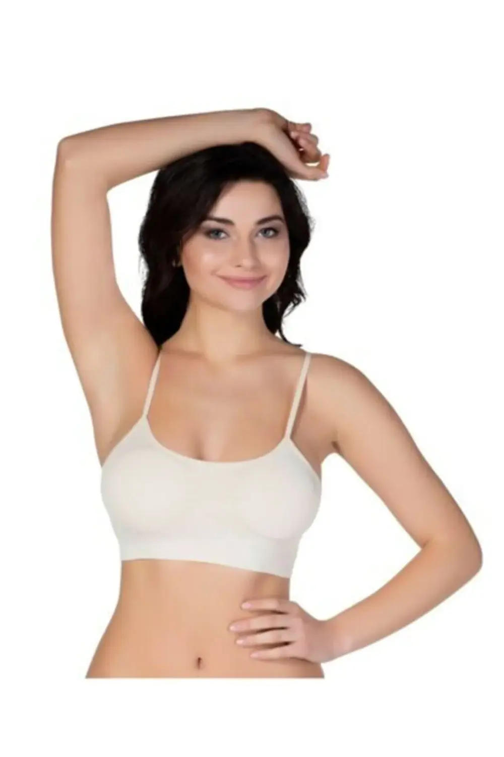 Kadın Ten Rengi Ince Askılı Büstiyer 5315
