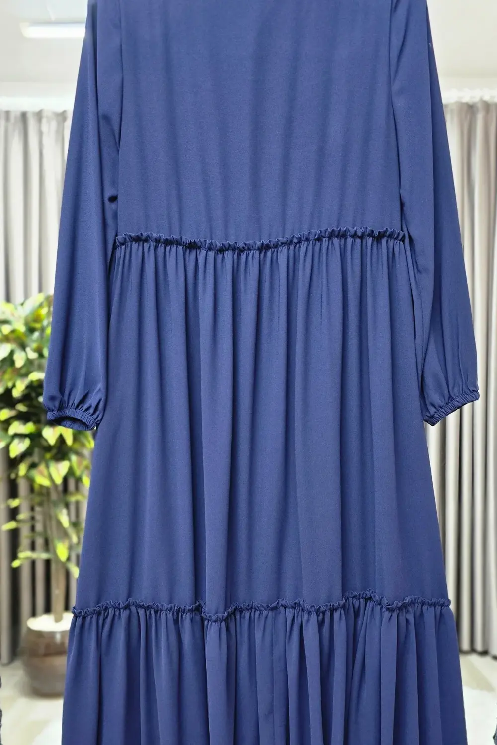 Kadın Tesettür Giyim Büyük Beden İki Katlı Ferace Kadın Tesettür Giyim Büyük Beden İki Katlı Ferace