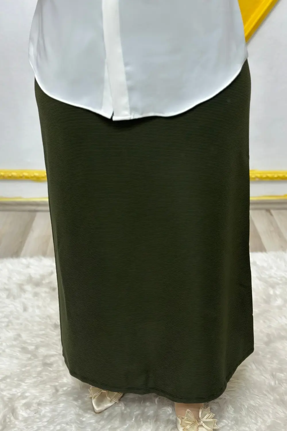 Kadın Tesettür Giyim Büyük Beden Ottoman Etek