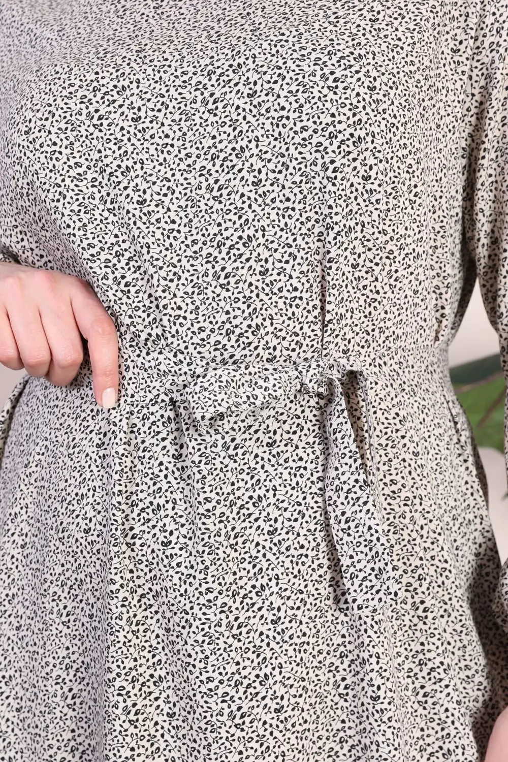 Kadın Tesettür Giyim Elbise Büyük Beden Giyim Hakim Yaka Çıtır De