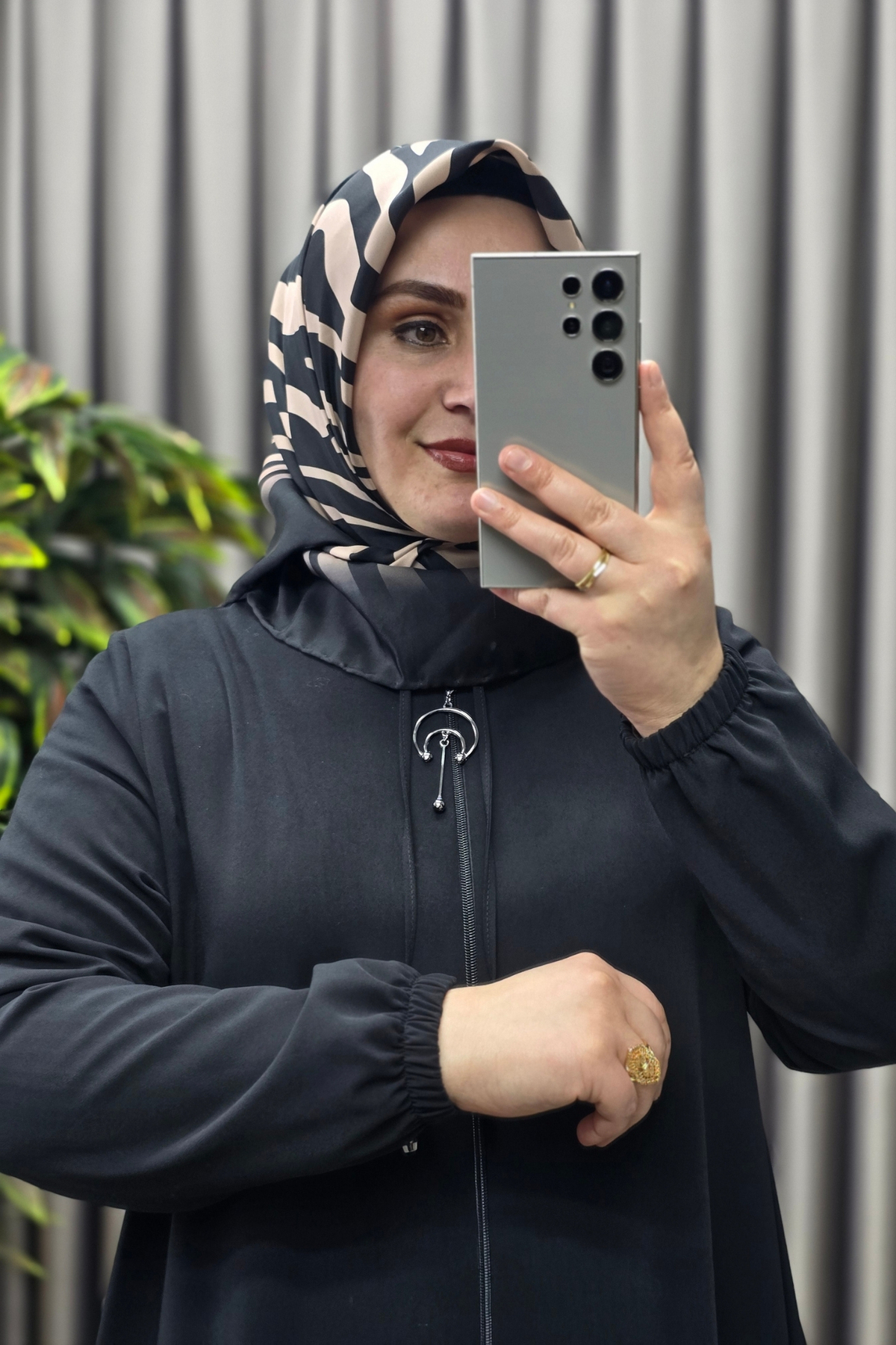 Kadın Tesettür Giyim Büyük Beden Ferace