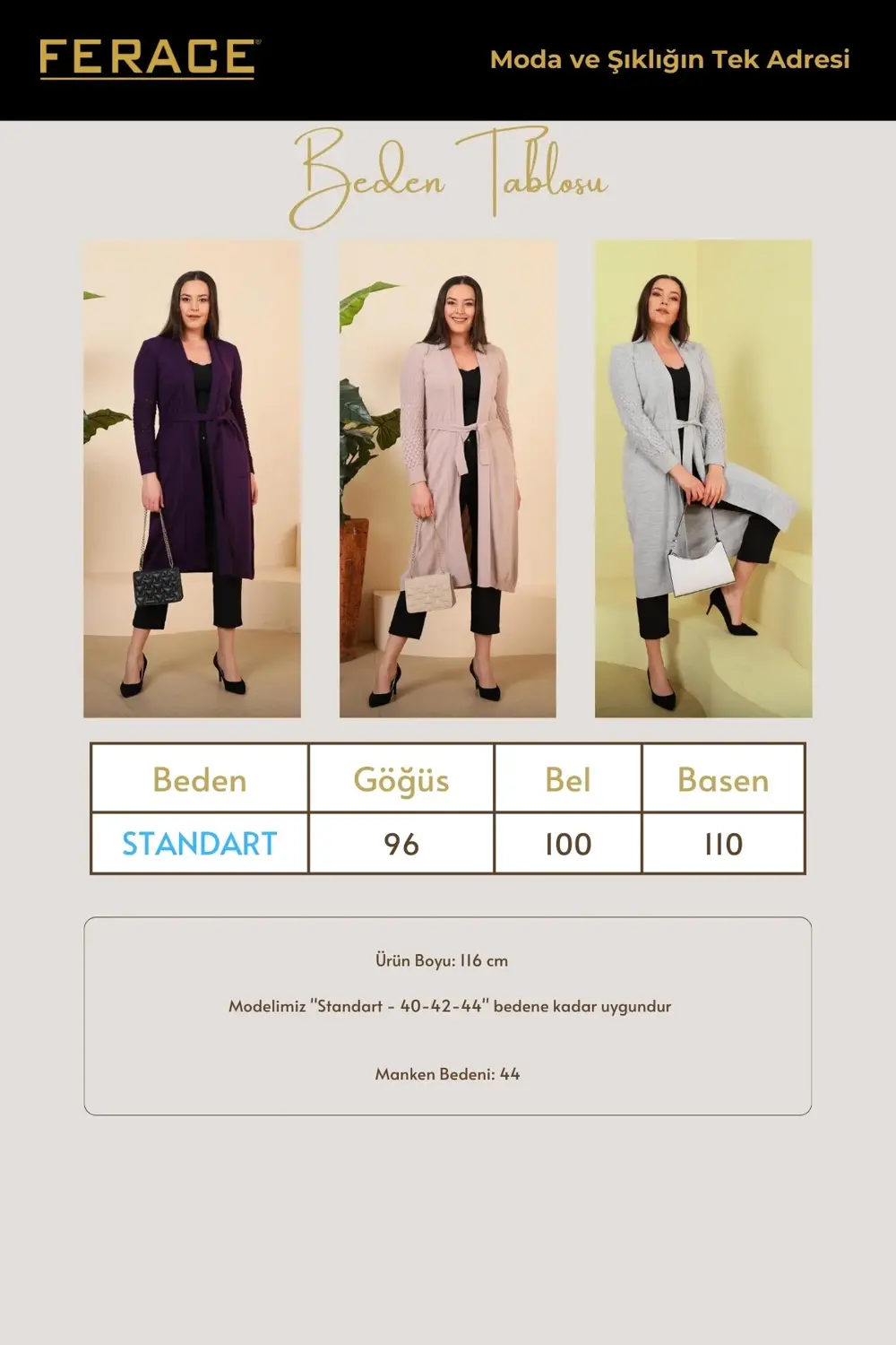 Kadin Tesettur Hirka Uzun Triko Kadin Anne Hirka