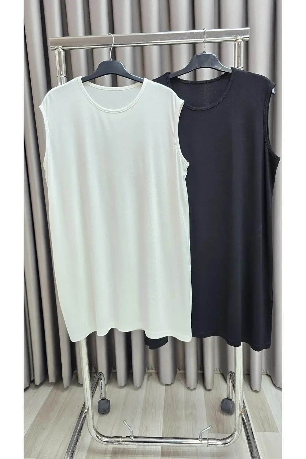 Kadın Tesettür Sıfır Kol Kurtarıcı İçlik Tunik