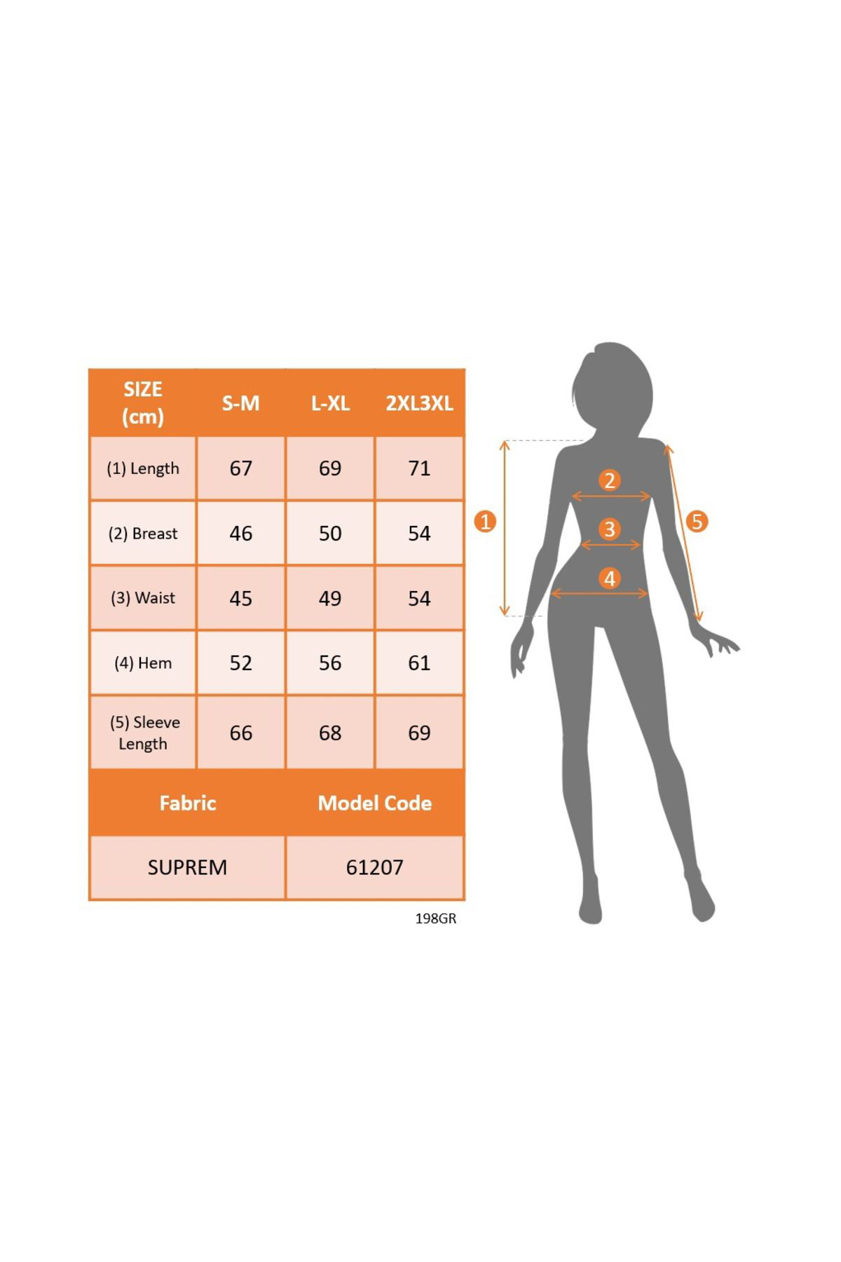 Kadın Uzun Kollu Yuvarlak Yaka Baskılı Düğme Detay Süprem Bluz