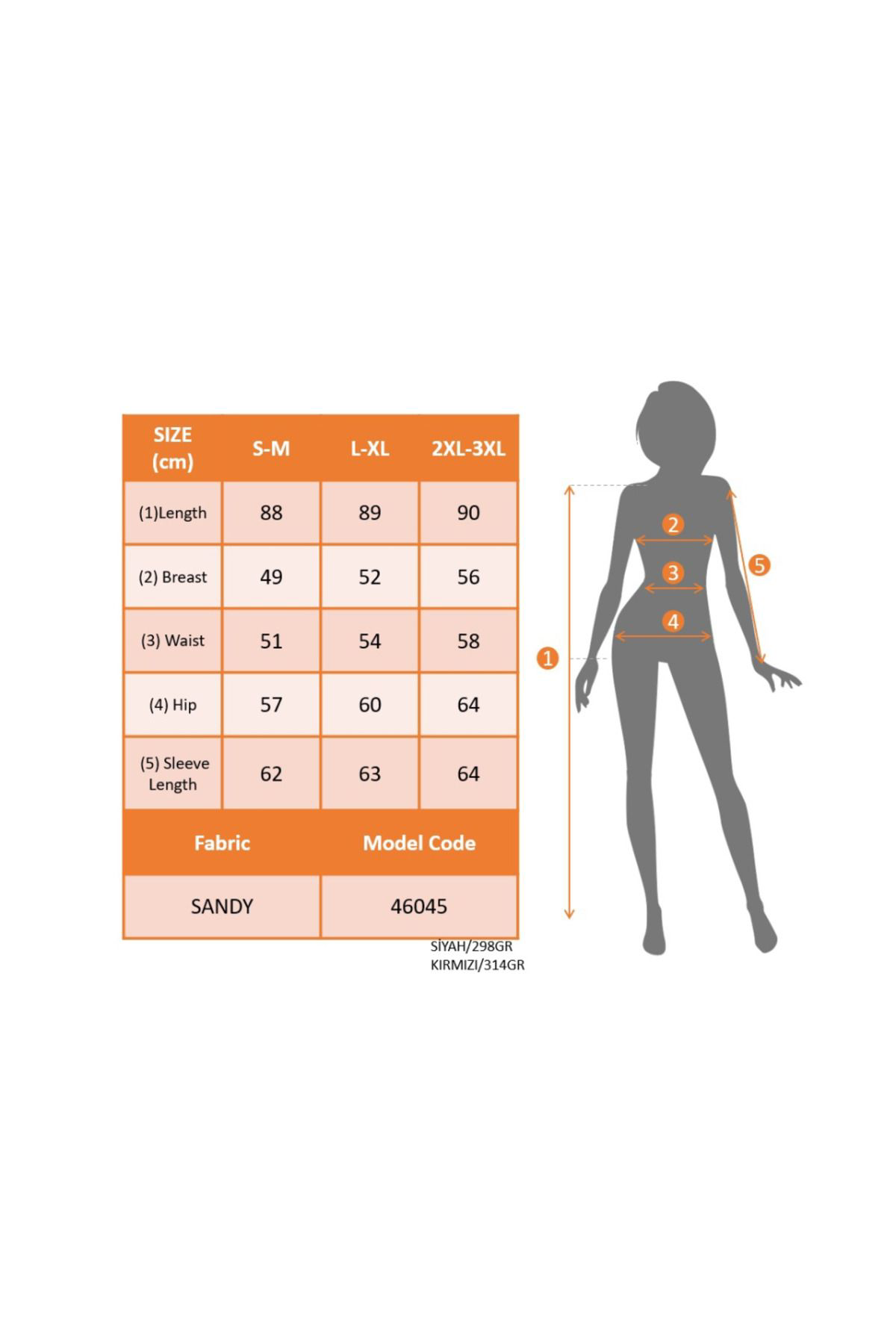 Kadın Uzun Kollu V Yakalı Önden Düğmeli Kısa Sandy Elbise