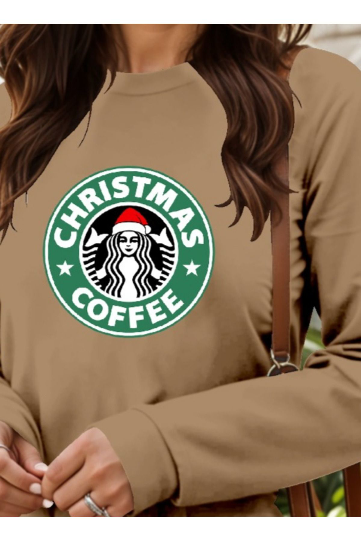 Creis Kadin Uzun Kollu Bisiklet Yaka Viskon İki İplik Elbise