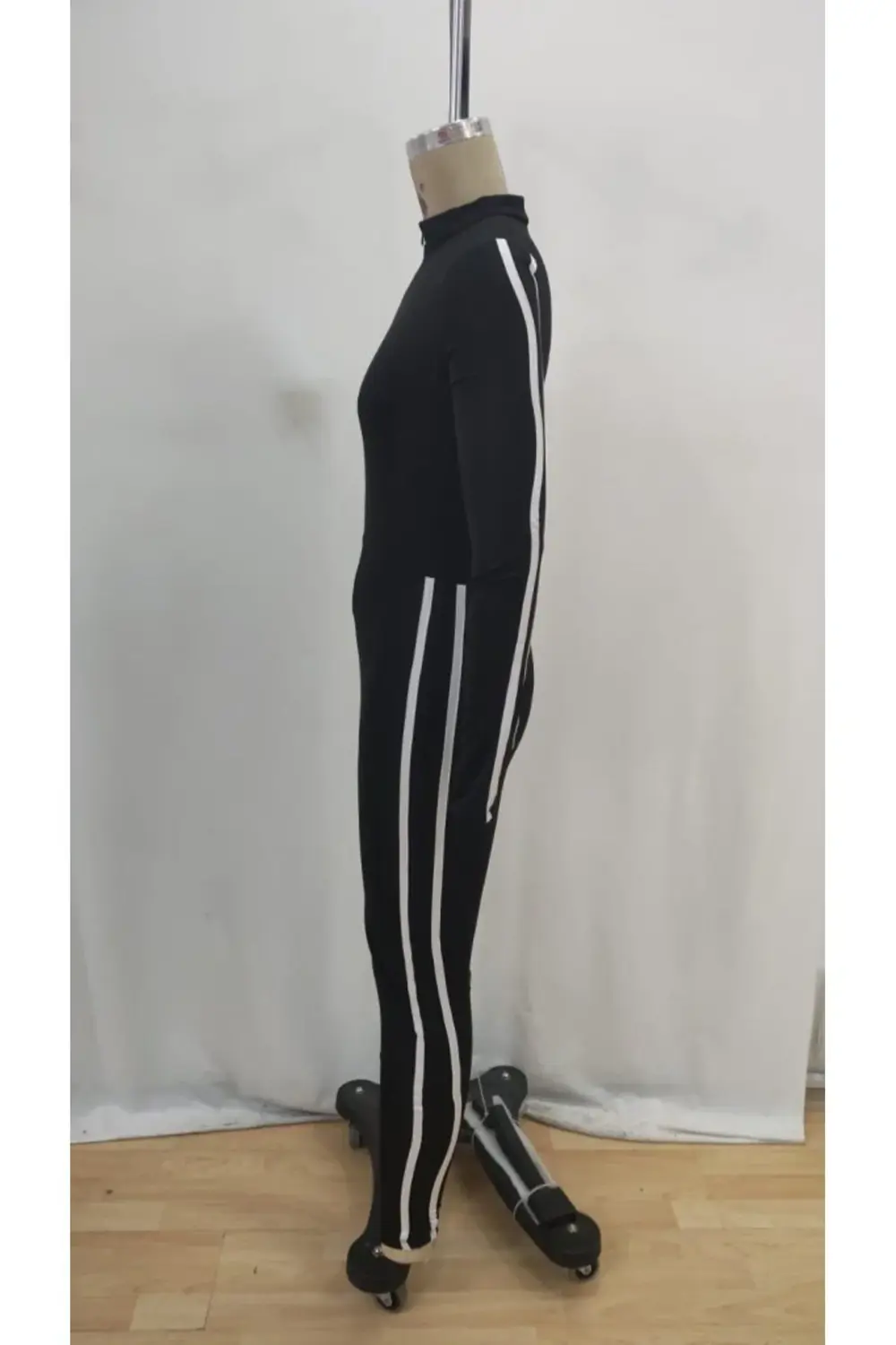 Kadın Uzun Kollu önden Fermuarlı şardonlu Dalgıç Tulum