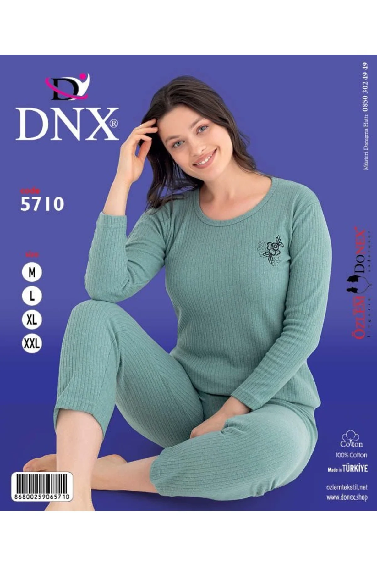 Kadın Uzun Kollu Pijama Takımı