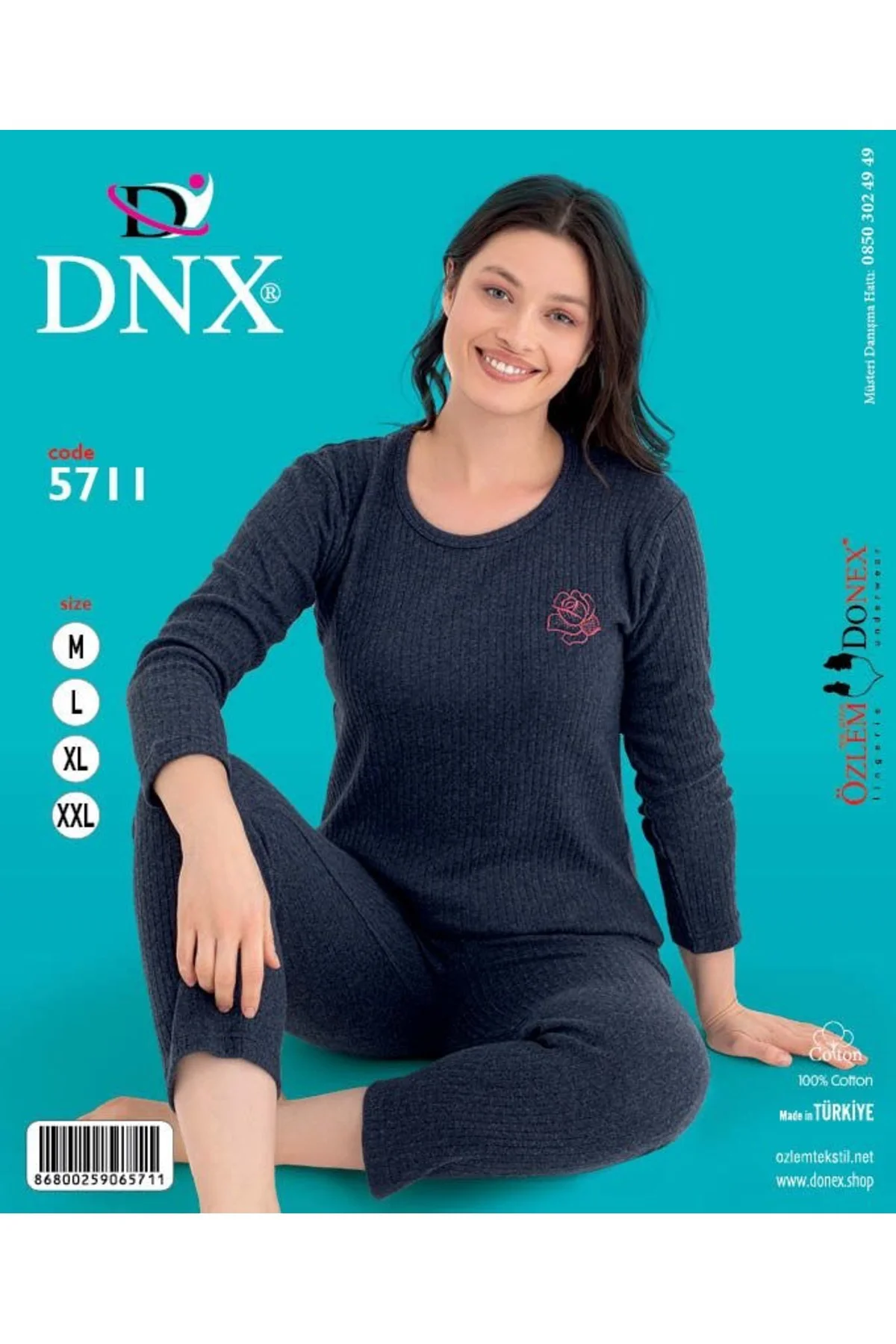 Kadın Uzun Kollu Pijama Takımı