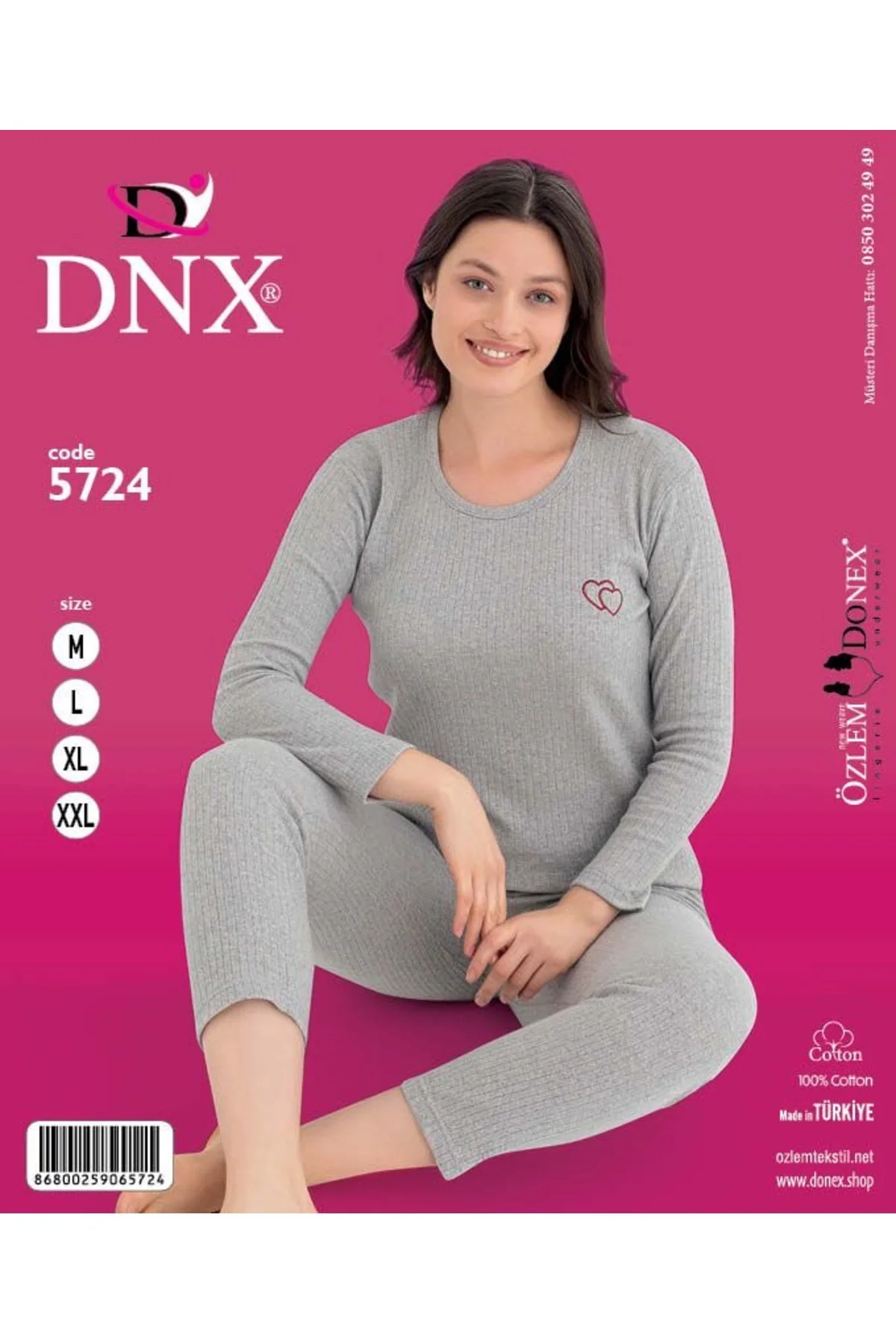 Kadın Uzun Kollu Pijama Takımı