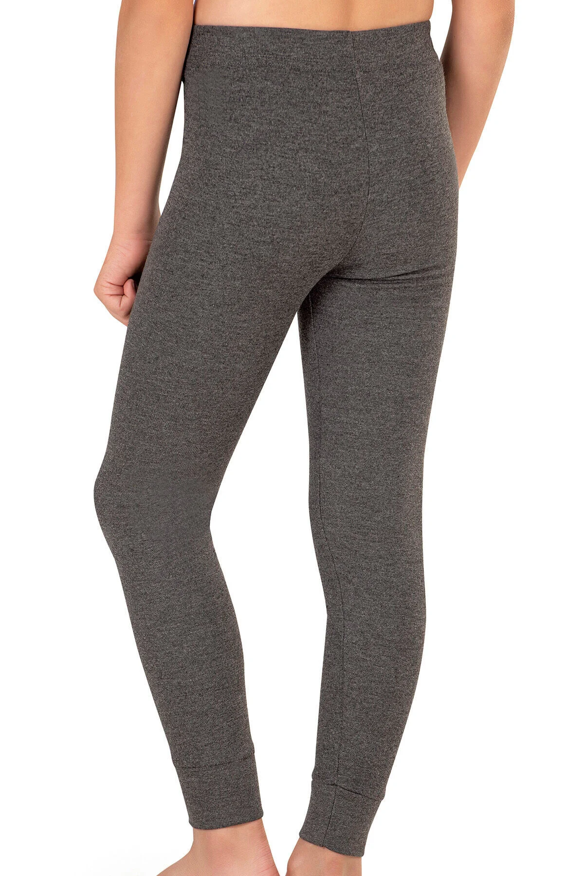 Kadın Viskon Uzun Kollu Yuvarlak Simit Yaka Termal İçlik Fanila