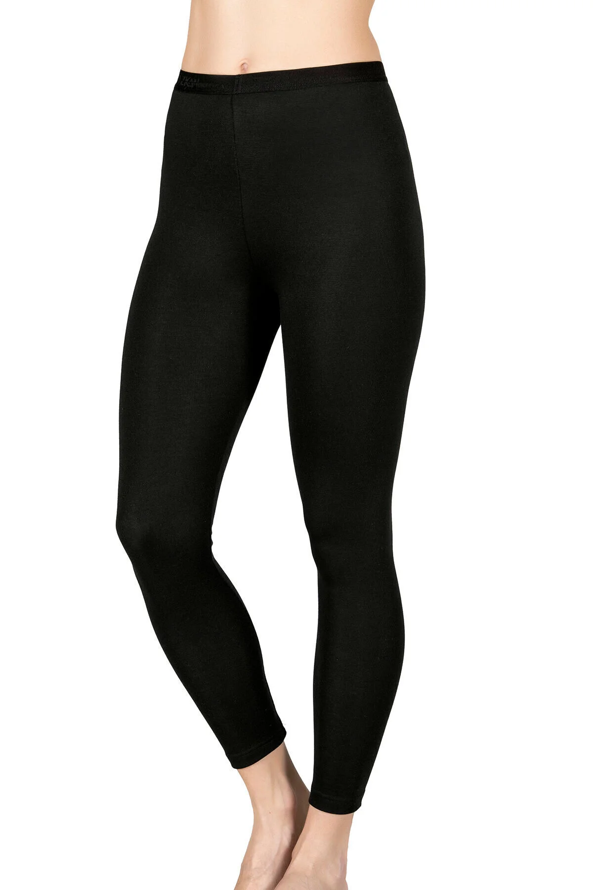 Kadın Viskon Uzun Kollu Yuvarlak Simit Yaka Termal İçlik Fanila