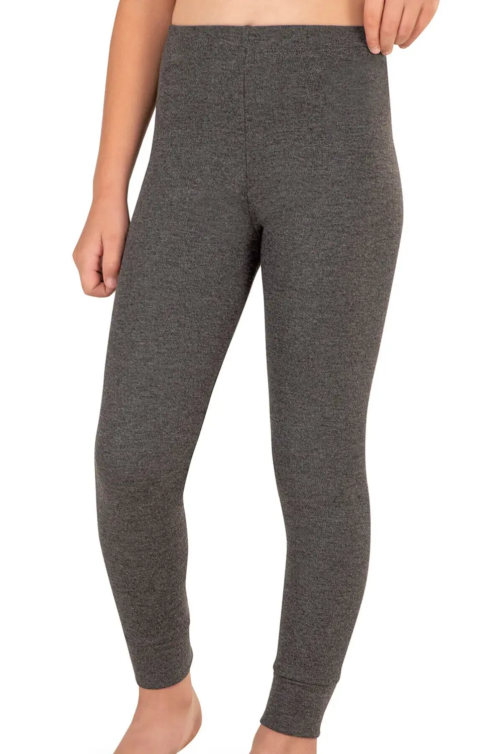 Kadın Viskon Uzun Kollu Yuvarlak Simit Yaka Termal İçlik Fanila