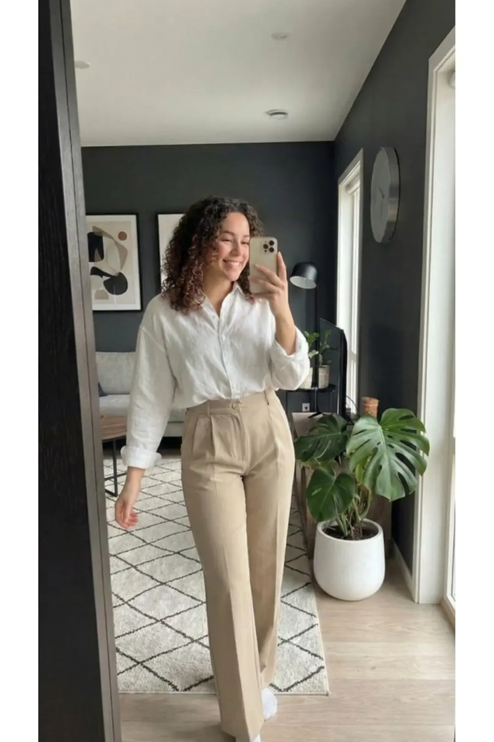 Kadın Yüksek Bel Pileli Palazzo Pantolon