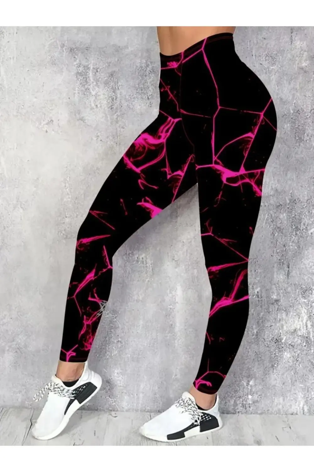 Kadın Yüksek Bel Renk Detaylı Dalgıç Tayt