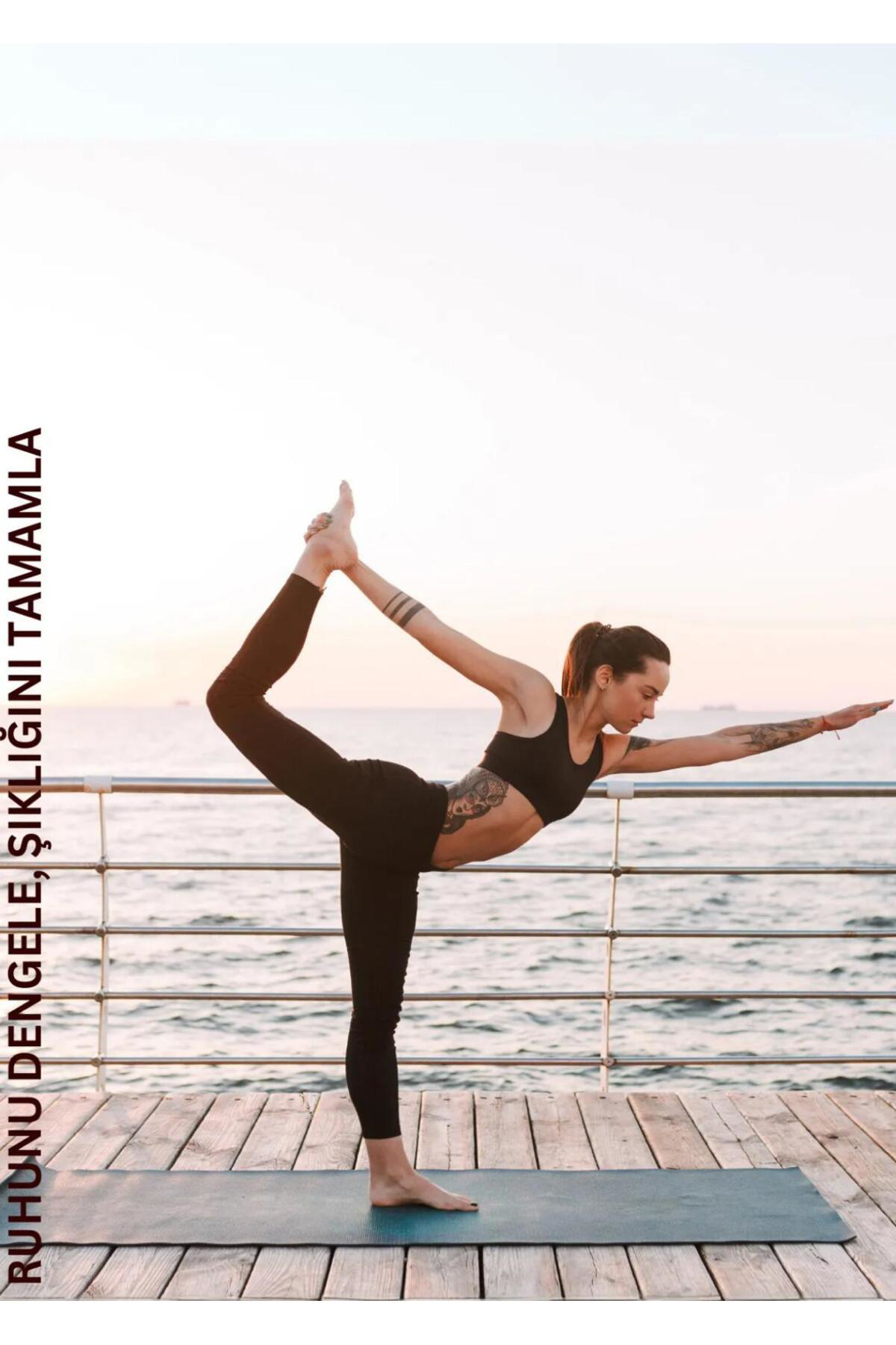 Kadın Yüksek Bel Toparlayıcı Esnek Tayt Spor, Yoga, Koşu Ve Günlü