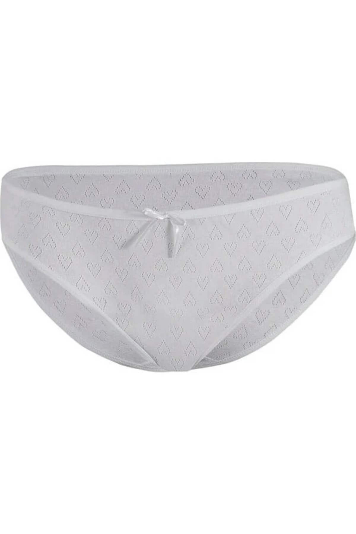Özten Kadın Yüzde 100 Pamuklu Kalpli Bikini Külot 6 Adet