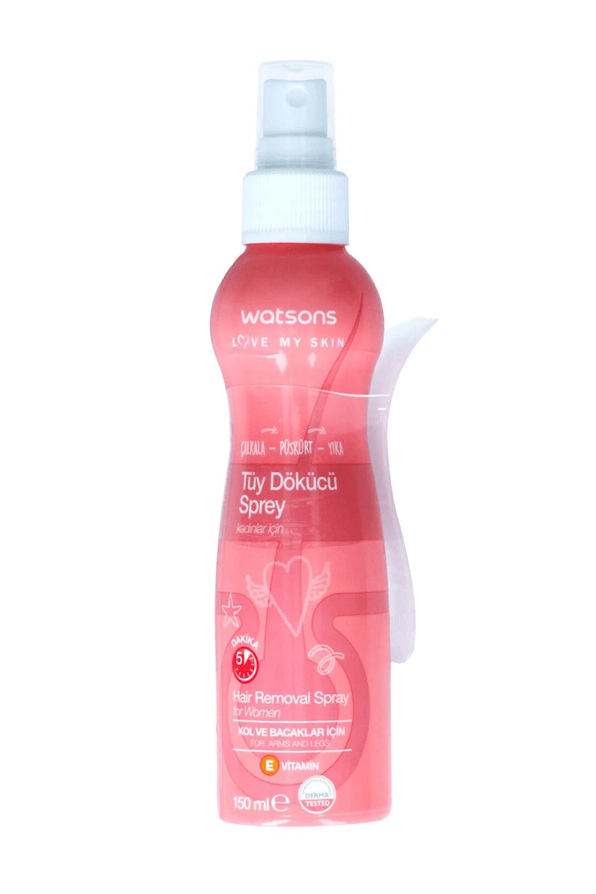 Kadınlar İçin Spatulalı Tüy Dökücü Sprey 150 ml 2399900965761