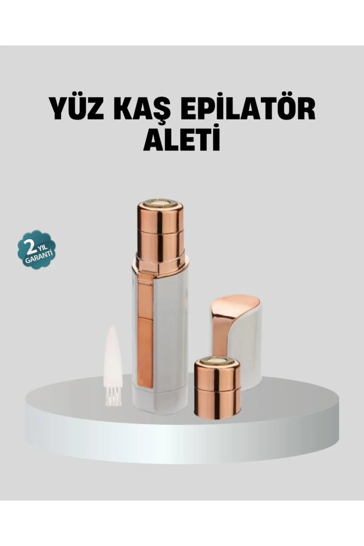 Kadınlar İçin Yüz Ve Kaş Epilatörü – Hassas Cilt Dostu, Pil İle Ç