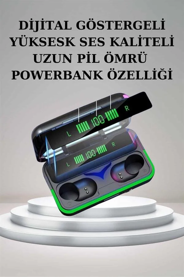 Kadınlara Özel Bileklik Hediyeli Akıllı Saat ve Dijital Göstergeli ANC Özellikli Bluetooth Kulaklık