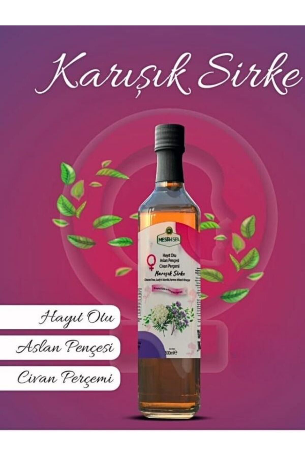 Kadınlara Özel Hayıt Otu, Aslan Pençesi, Civan Perçemi Karışımlı 