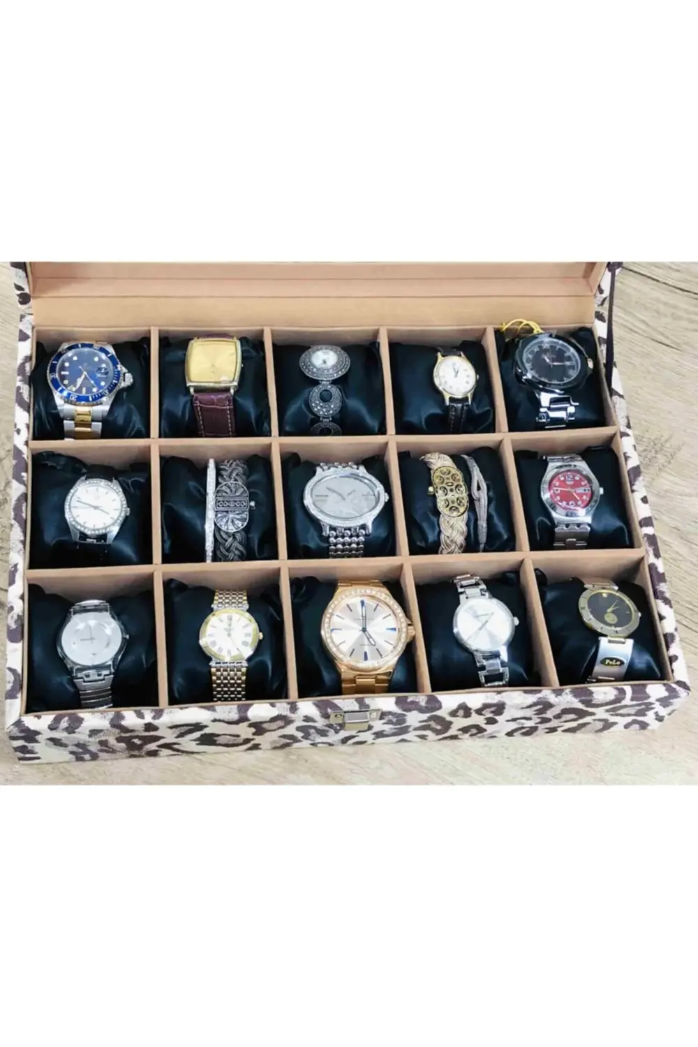 Kadınlara Özel Muhteşem Şık Görünümlü Leopar Desenli Dış Kaplama