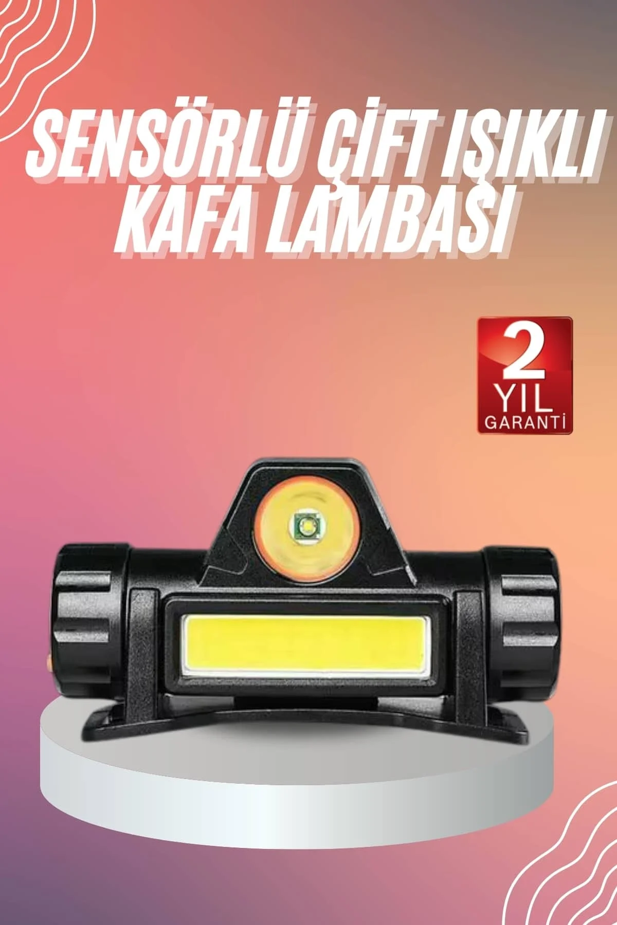 Kafa Lambası Çalışma Işığı Kafa Feneri Şarjlı Mıknatıslı Fenerli Fiyatı, Yorumları ve Özellikleri