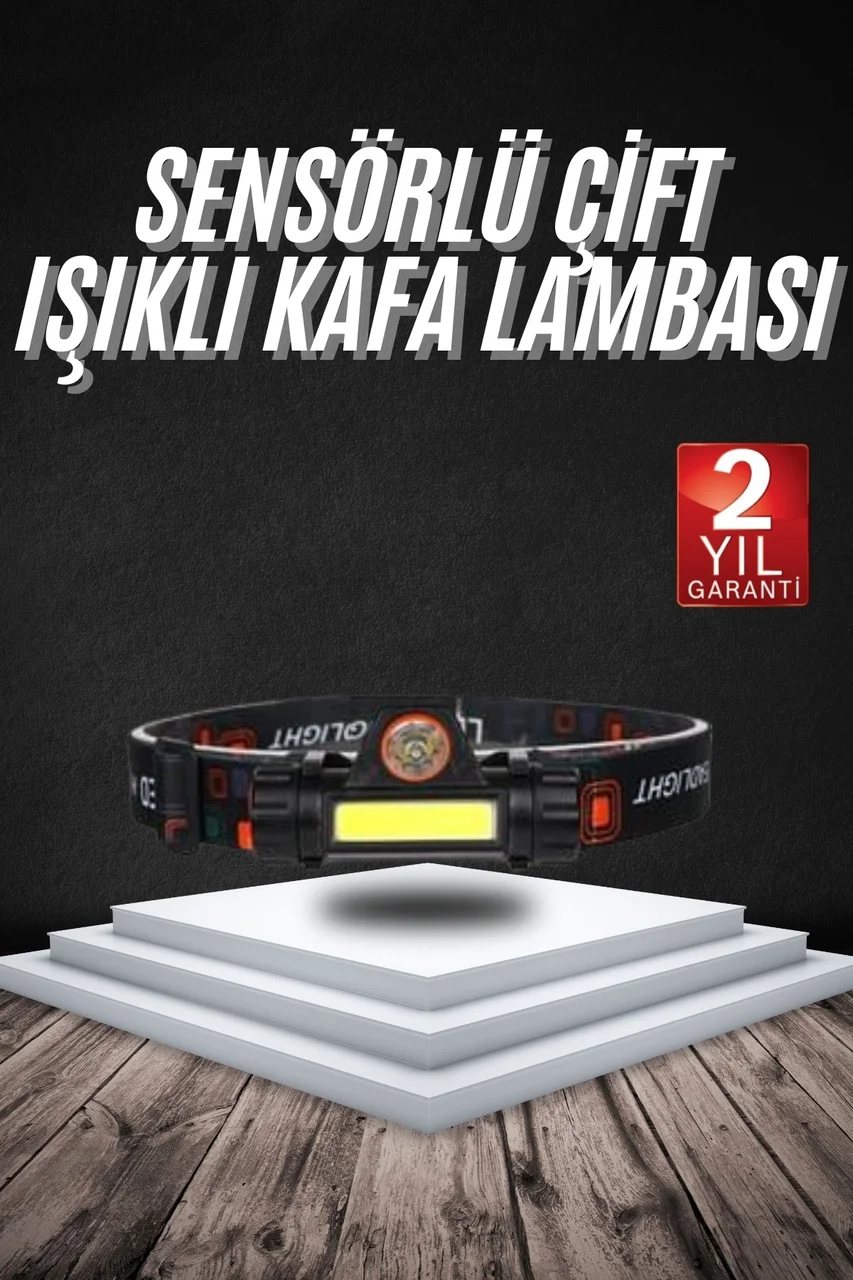 Kafa Lambası Çalışma Işığı Süper Parlak Mıknatıslı Lityum Lion Pilli - Lisinya Diğer 91163714
