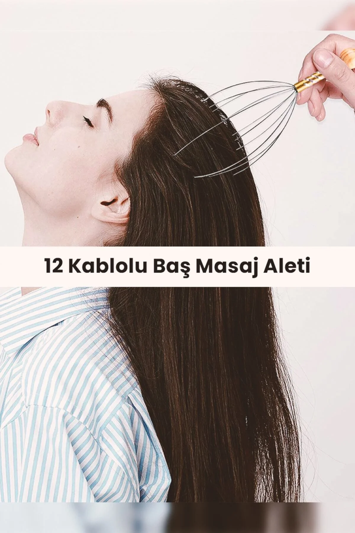 Kafa masaj aleti baş boyun saç kaşıma teli masaj cihazı - Süpermarket - Sağlık Kategorisi