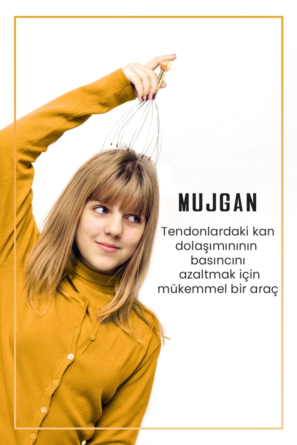 Kafa masaj aleti baş boyun saç kaşıma teli masaj cihazı - Süpermarket - Sağlık Kategorisi