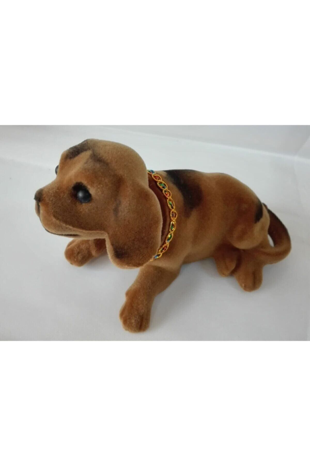 Dede Kafa Sallayan Köpek Araç İçi Aksesuar 17X9x7 Cm Oynar Başlı Köpek