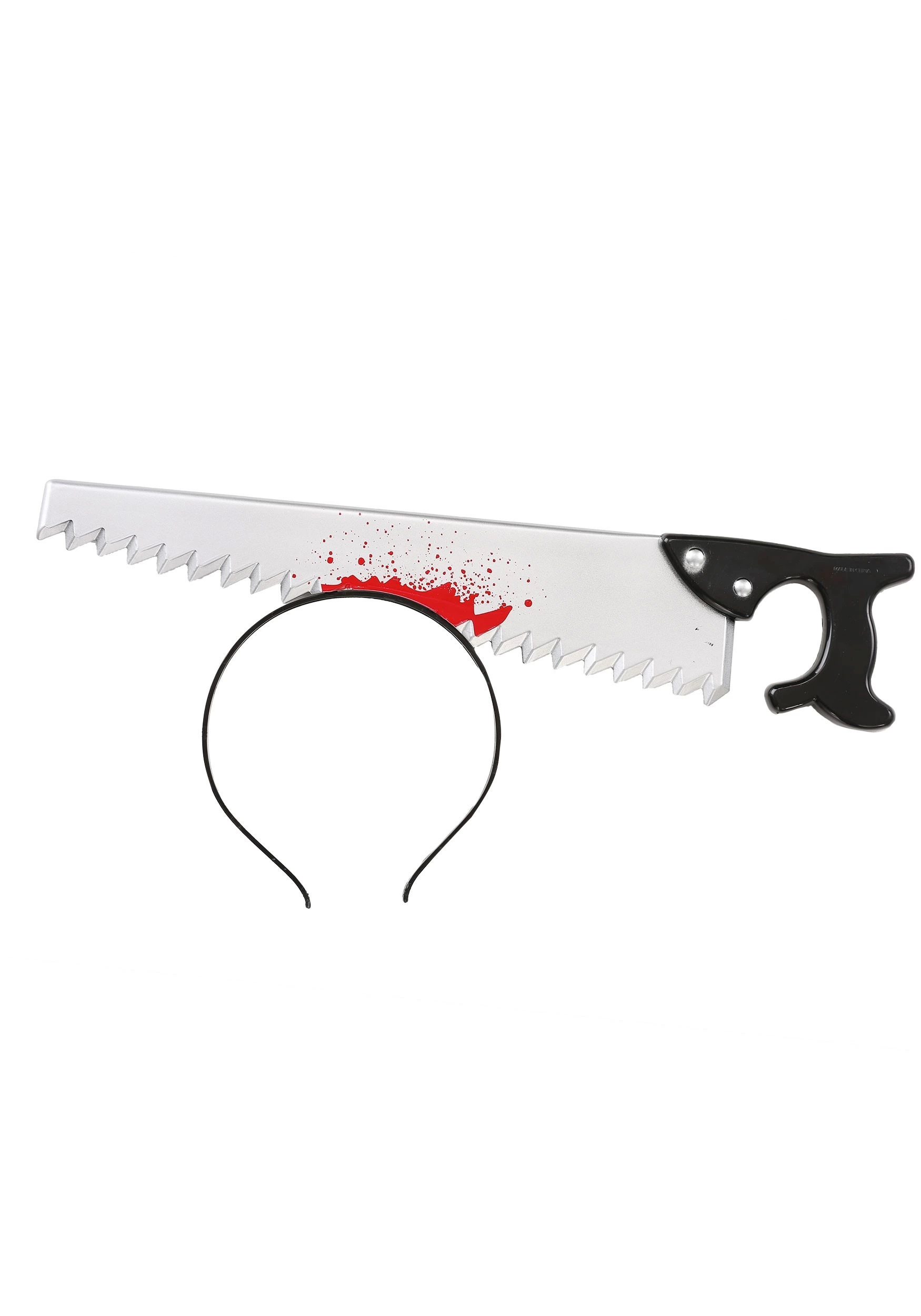 Kafaya Saplanmış Halloween Kanlı Testere Şaka Tacı Kafaya Saplanmış Halloween Kanlı Testere Şaka Tacı