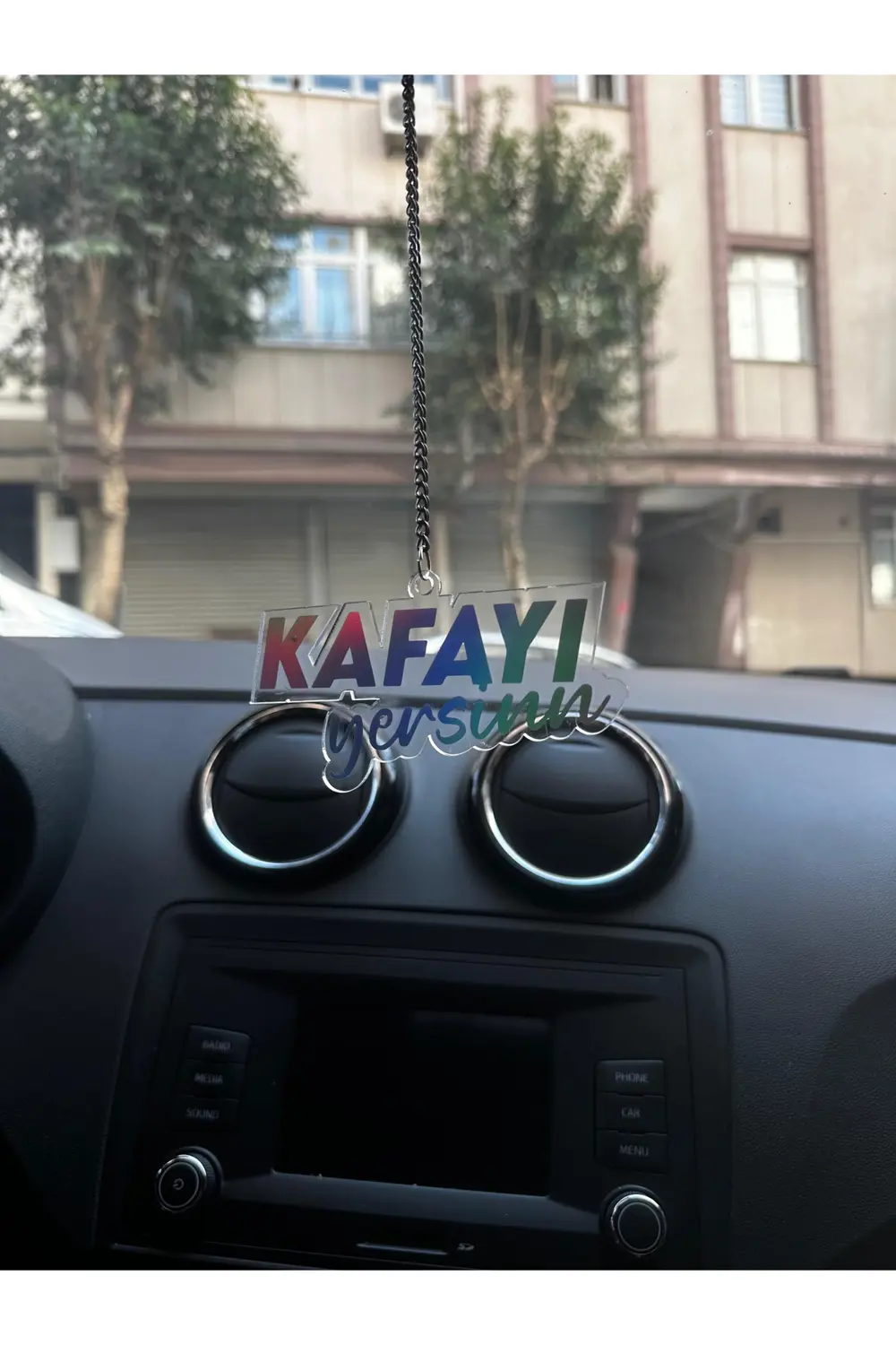 Kafayı Yersinn Pleksi Ayna Süsü Hologram