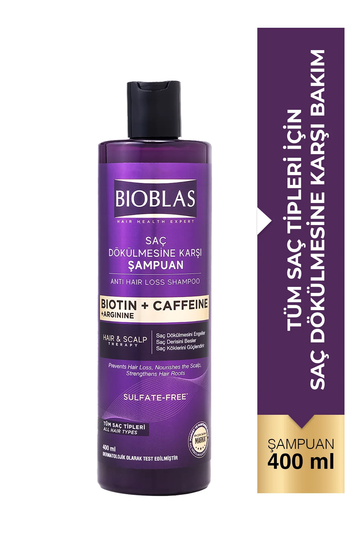 Kafein Arjinin Biotin Saç Dökülmesi Karşıtı Şampuan 400 Ml Besleyici, Güçlendirici, Dökülme Karşıtı Kafein Arjinin Biotin Saç Dökülmesi Karşıtı Şampuan 400 Ml Besleyici, Güçlendirici, Dökülme Karşıtı