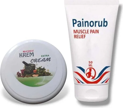 Kafur Özlü Ağrı Kesici Krem Seti – 200 ml Extra + 50 ml Yol Boyu