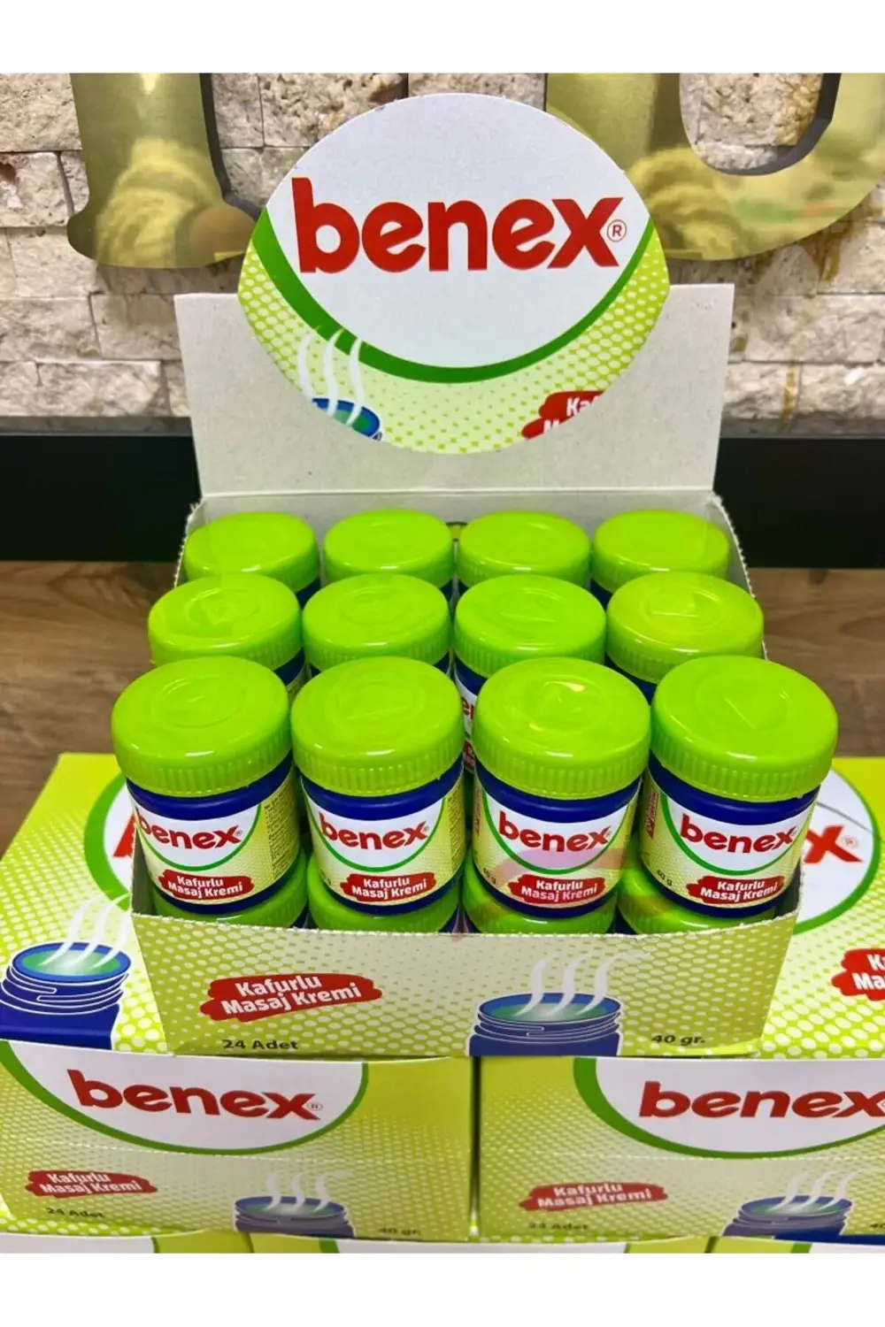 Kafurlu Masaj Kremi 40 gr 2 Ad. S.K.T 2029