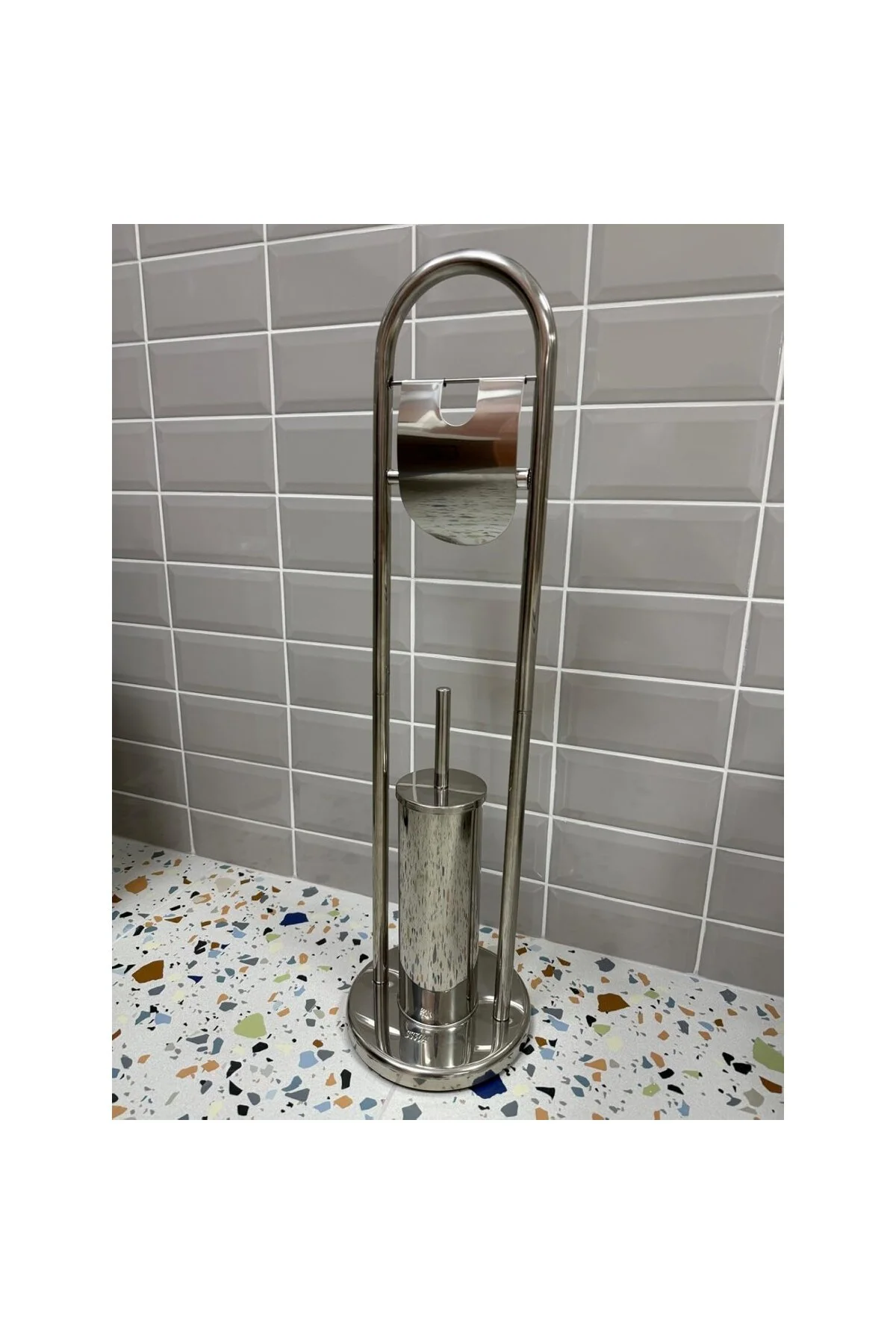 Kağıtlıklı Tuvalet Fırça Seti 81300
